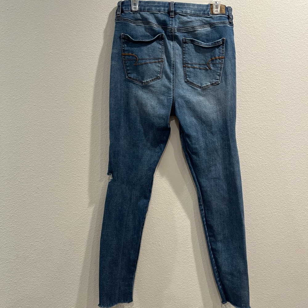 Blue Ripped Jeans - Picture 2 of 2